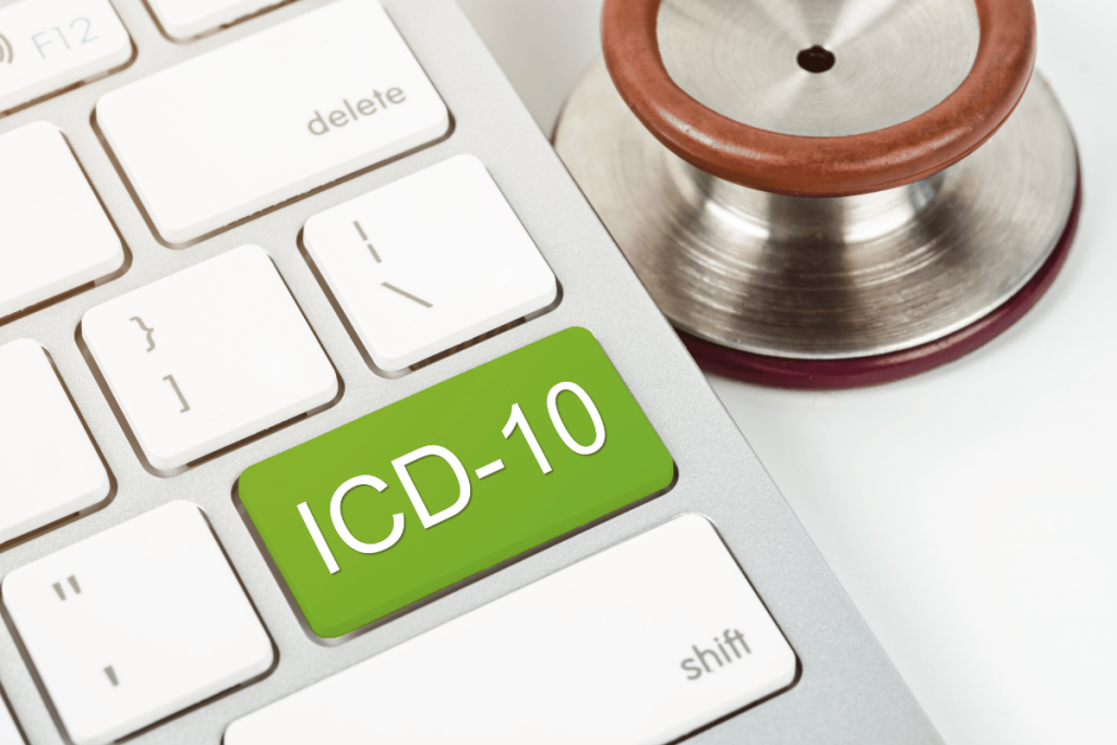 What is the ICD10 code for depression